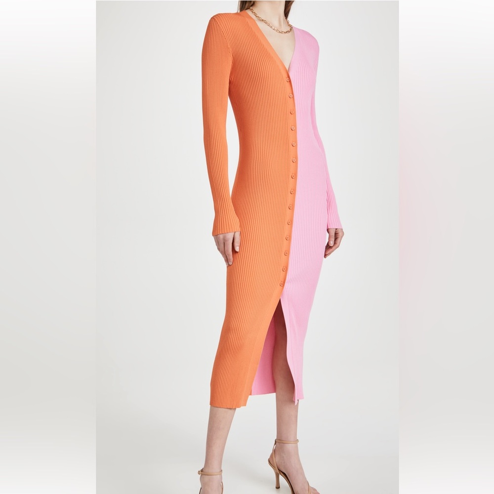STAUD Shoko Sweater Dress